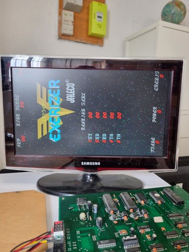 Bootleg pcb jamma exerizer jeu - bootleg,