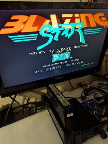 Blazing star jeu arcade - blazing,