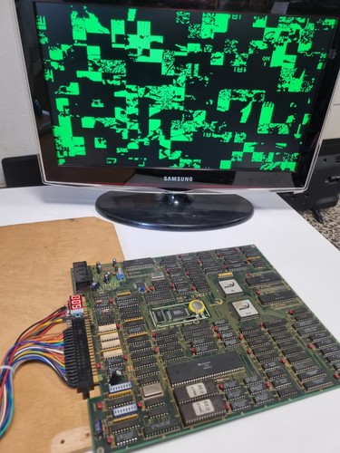 Original pcb jamma world rally - jamma,